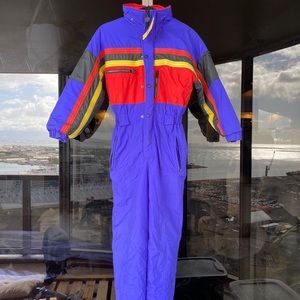 Vintage Mountain Goat Ski Suit Unisex